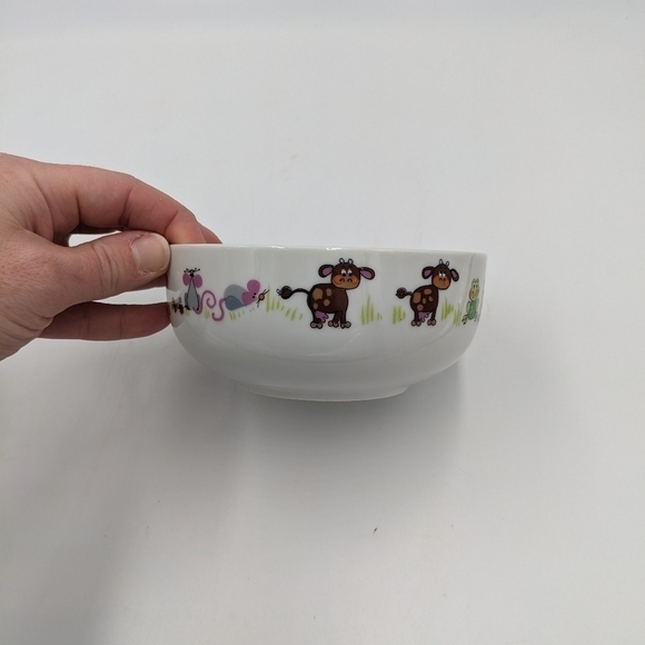 Noah's Arc George Good Japan Dinner Plate Cup Bowl Set by Roberta First Baptism - Picture 5 of 9